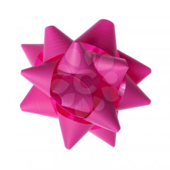 Royalty Free Photo of a Pink Gift Bow