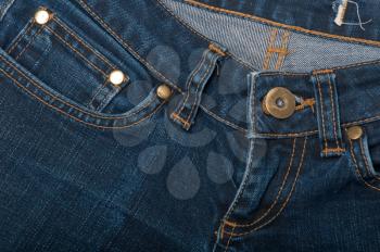 Royalty Free Photo of Blue Jeans