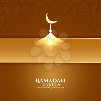 elegant ramadan kareem creative background design