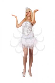 Royalty Free Photo of a Woman in a Costume