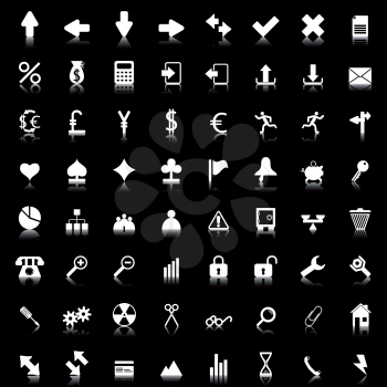 Biggest collection of different icons for using in web design