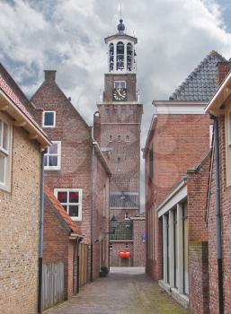 Church in the Dutch town of Heusden. Netherlands