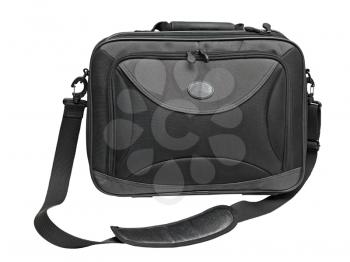Royalty Free Photo of a Black Laptop Bag
