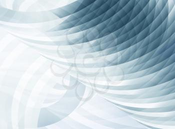 Abstract Modern Striped Blue And White Background