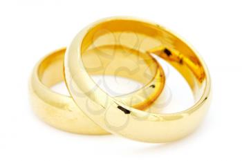 Royalty Free Photo of Gold Rings