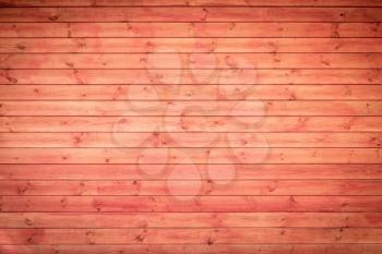 Red wood plank wall texture background