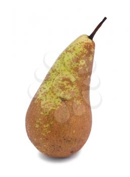 Ripe pear conference isolated on the white