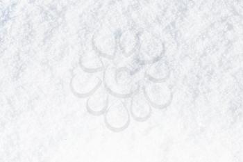 Fluffy white snow surface background
