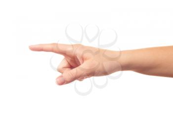 Signs human hand