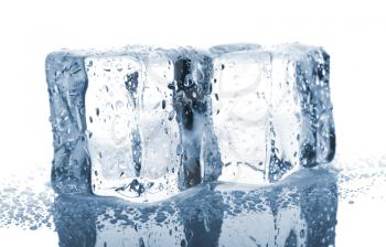 Royalty Free Photo of Two Ice Cubes