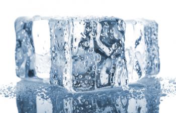 Royalty Free Photo of Three Ice Cubes