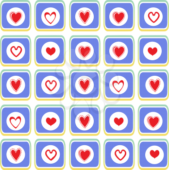 Royalty Free Clipart Image of a Valentine's Day Background