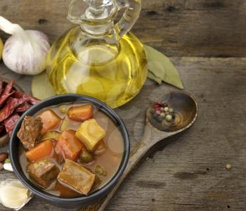 Royalty Free Photo of Beef Stew With Vegetables