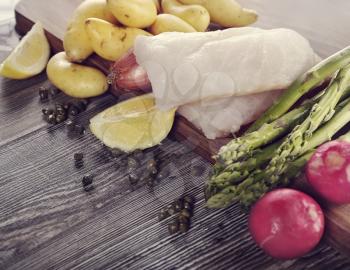 Cooking Ingredients With Cod Fillets