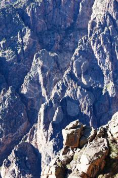Royalty Free Photo of Black Canyon in Gunnison National Park