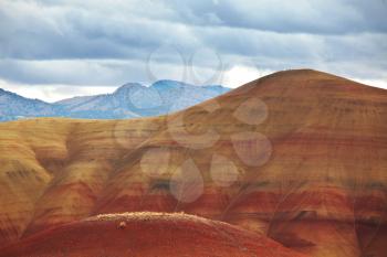 Colorful Painted Hills in John day national monument, Oregon, USA