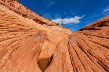 Sandstone formations in Utah, USA