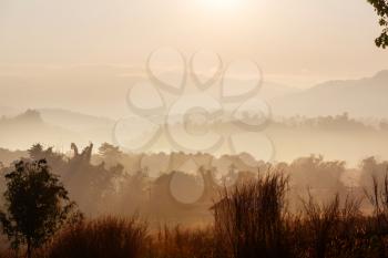 Rural landscapes in Northern Thailand