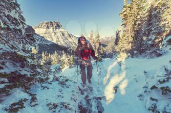 Hike in Glacier National Park, Montana