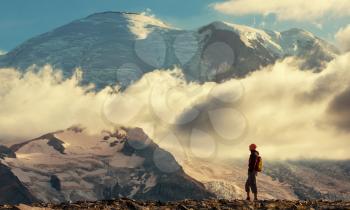 Hike on Mt Rainier