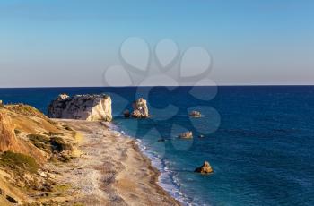 Beautiful sea shore in Cyprus