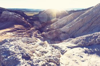 Sandstone formations in Nevada