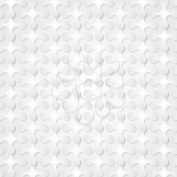 Grey paper circle shapes background. Vector design