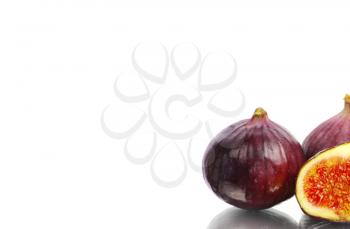 fig isolated on a white