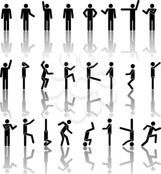 Royalty Free Clipart Image of People