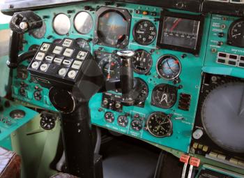 Airplane Cockpit  Tu-144.