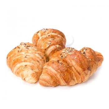 croissant isolated on white background