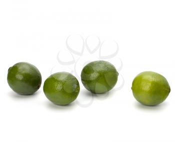 Lime isolated on white background