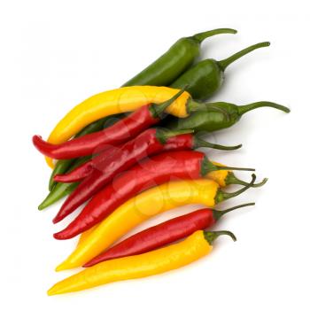 Chili pepper isolated on white background