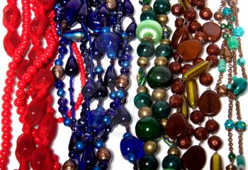 colorful beads background