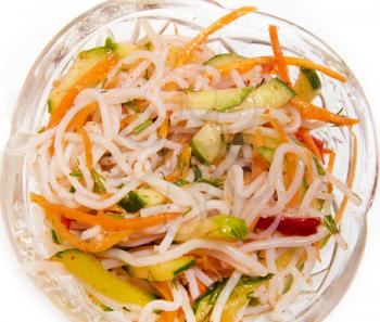 rice noodle salad