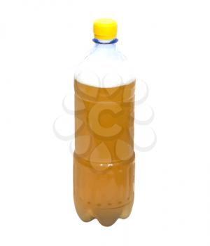 Beer collection - Lager beer bottle. Isolated on white background 