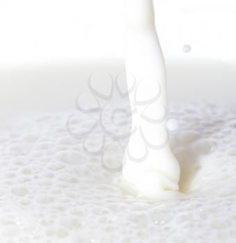 milk as background