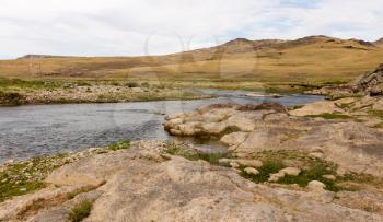 Boralday river in Kazakhstan