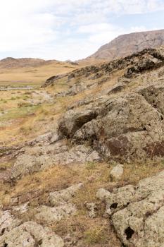 rock stones in the mountains