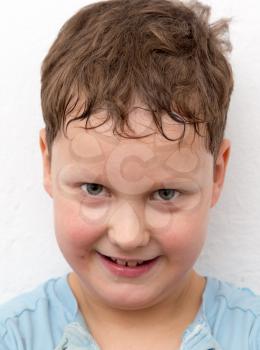 Portrait of a cheerful boy