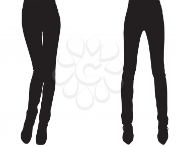 Royalty Free Clipart Image of Women's Legs