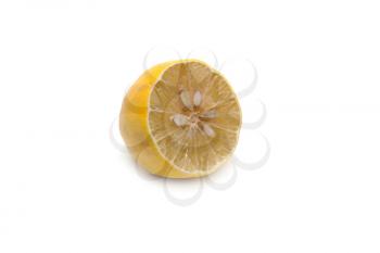 Royalty Free Photo of a Piece of Lemon