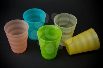 Royalty Free Photo of Plastic Cups