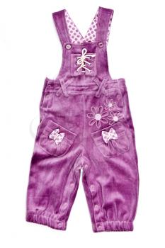 Royalty Free Photo of a Pair of Child's Overalls