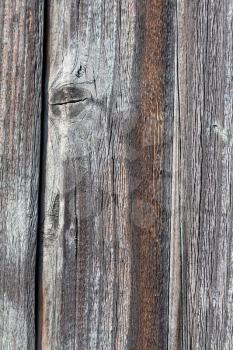 Texture - old wooden boards of brown and grey color