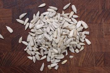 Royalty Free Photo of a Pile of Sunflower Seeds