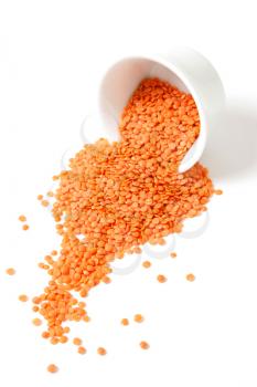 Royalty Free Photo of Red Lentils