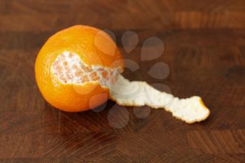 Royalty Free Photo of a Clementine