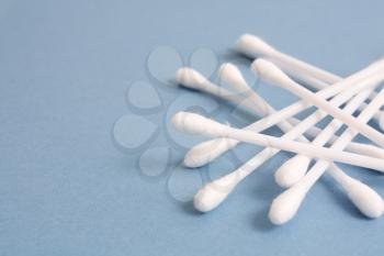 Royalty Free Photo of Cotton Swabs