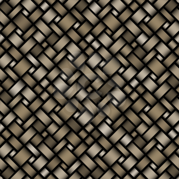 Royalty Free Clipart Image of a Weave Background